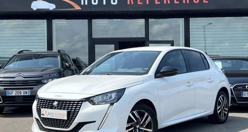 Blanc Utilisé 2022 Peugeot 208 Allure Citadine | 14 990 € (Prix juste) - Image 1/4