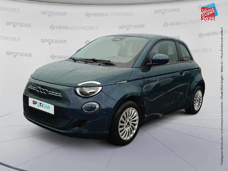 Vert Utilisé 2022 Fiat 500e Action Berline | 11 999 € (Prix juste) - Image 1/4