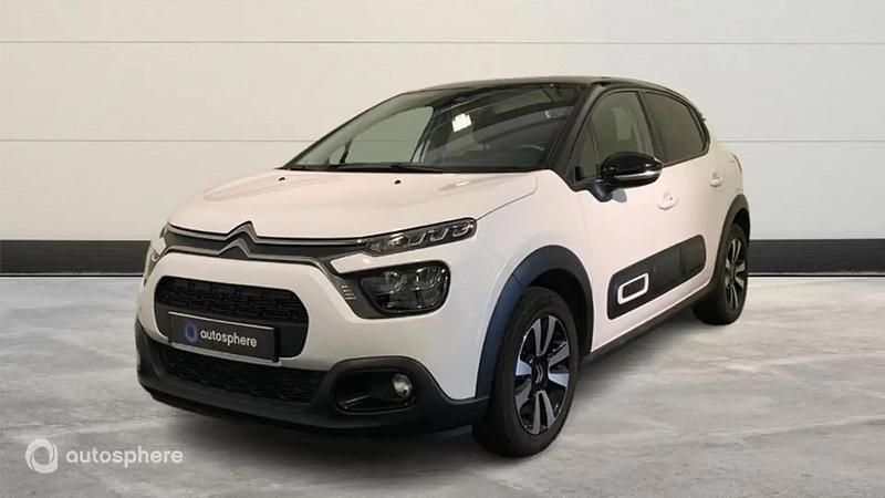 Blanc Utilisé 2023 Citroën C3 PureTech Citadine | 14 499 € (Prix juste) - Image 1/4