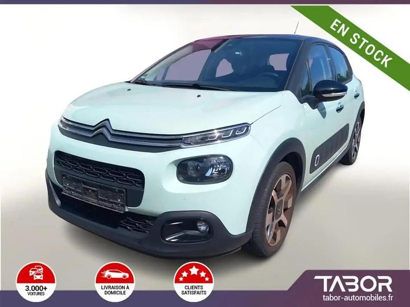 Vert Utilisé 2019 Citroën C3 Shine Citadine | 12 288 € (Bon prix) - Image 1/4