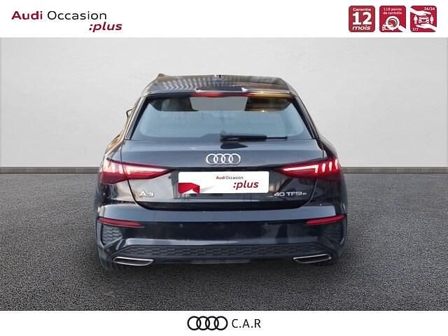Occasion Audi A3 Sportback e-tron S-Line 150 ch (110 kW) 2021 Noir mythic métallisé Citadine