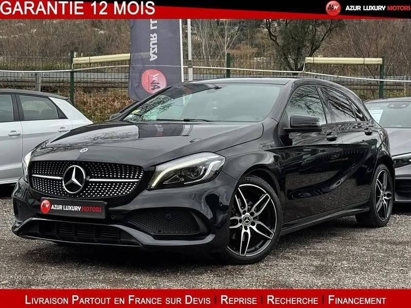 Noir Occasion 2017 Mercedes A180 AMG Berline | 18 990 € (Prix juste) - Image 1/4