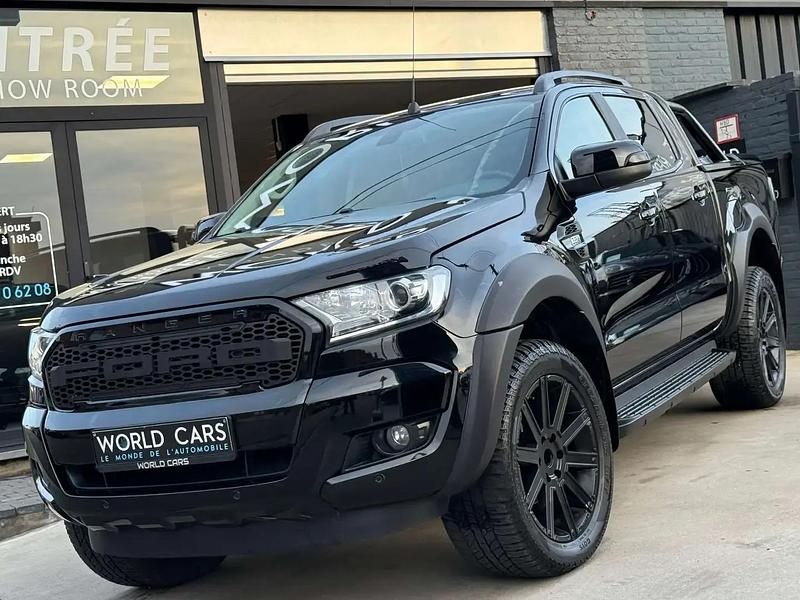Noir Occasion 2019 Ford Ranger Pick-up | 27 990 € (Bon prix) - Image 1/4
