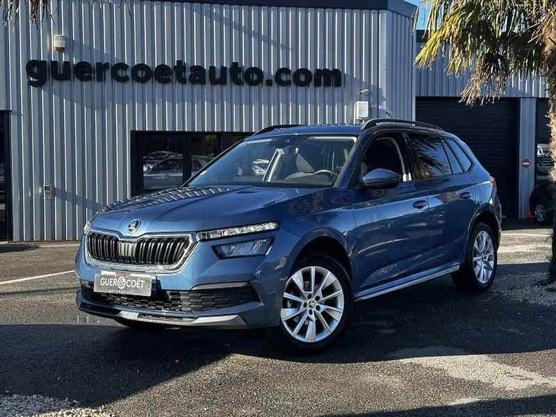 Occasion Skoda Kamiq Business Line 111 ch (81 kW) 2021 Bleu SUV