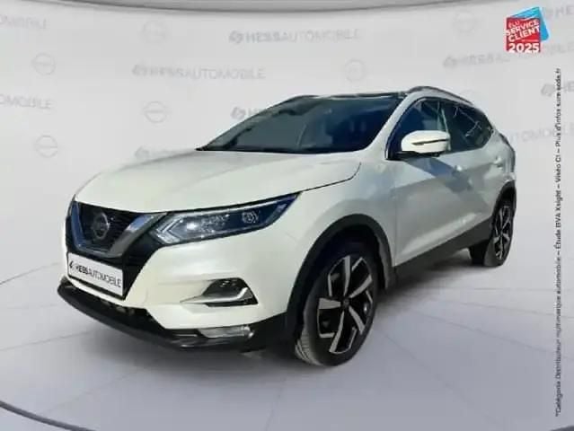 Blanc Utilisé 2021 Nissan Qashqai Tekna SUV | 18 999 € (Prix juste) - Image 1/4