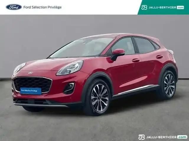 Rouge fantastic métallisée premium Occasion 2024 Ford Puma Titanium X SUV | 20 489 € (Prix juste) - Image 1/4