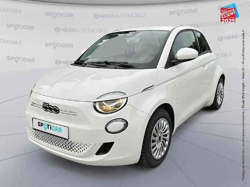 Blanc Utilisé 2022 Fiat 500e Action Berline | 10 499 € (Super prix) - Image 1/4