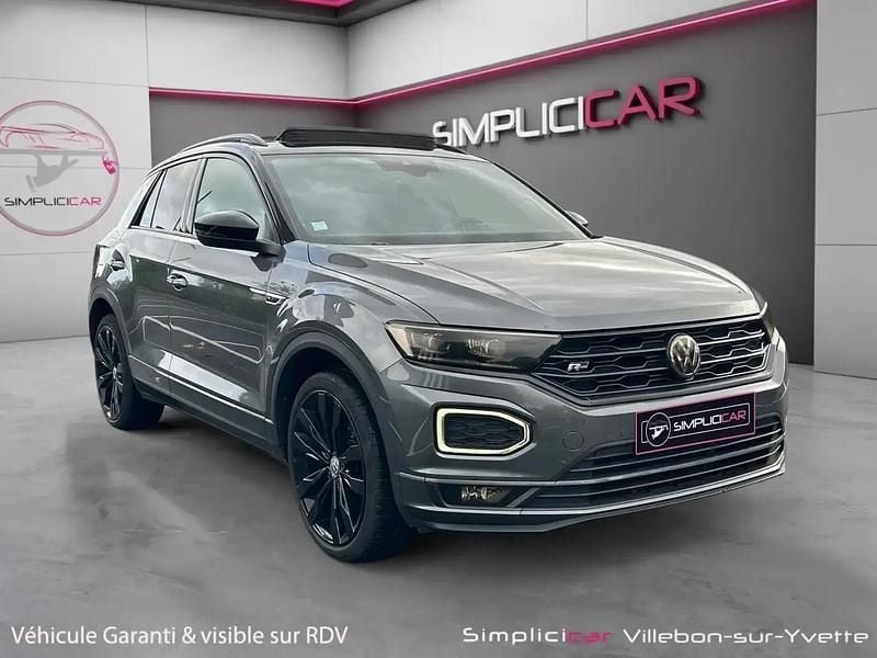 Gris Utilisé 2020 VW T-Roc R-line SUV | 25 980 € (Prix assez cher) - Image 1/4