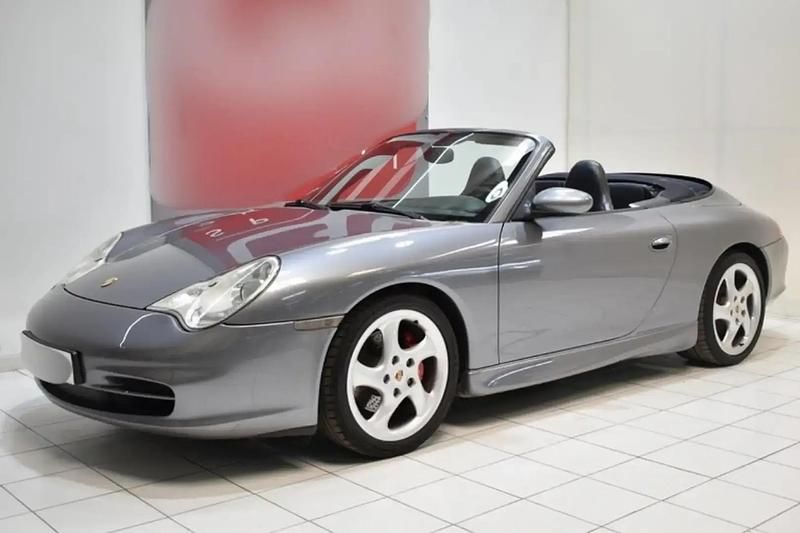 Argent Utilisé 2001 Porsche 911 Carrera 4 Cabriolet Cabriolet | 34 900 € - Image 1/4