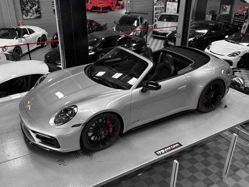 Occasion Porsche 992 481 ch (353 kW) 2022 Gris Cabriolet