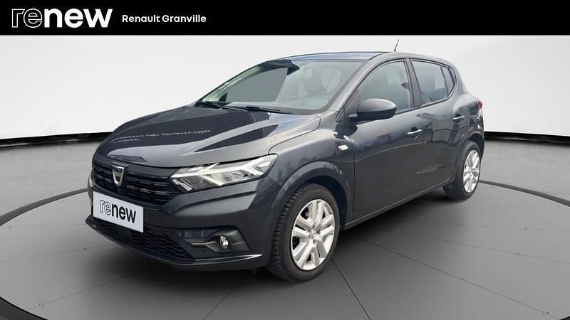 Gris Utilisé 2021 Dacia Sandero Comfort Citadine | 10 490 € (Super prix) - Image 1/4