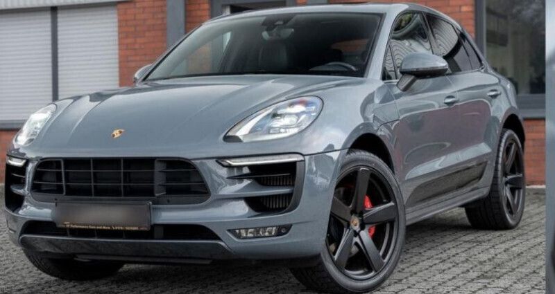 Gris Utilisé 2017 Porsche Macan Turbo SUV | 44 500 € - Image 1/4