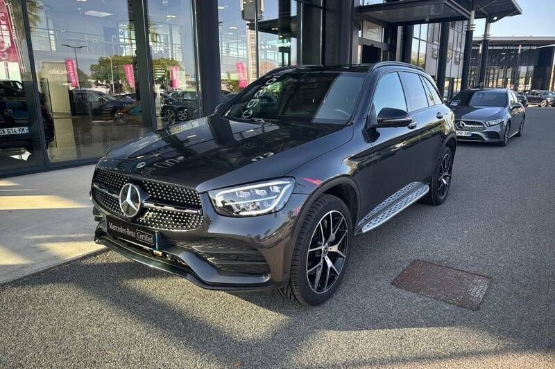 Gris Utilisé 2022 Mercedes GLC300 SUV | 45 977 € (Bon prix) - Image 1/3