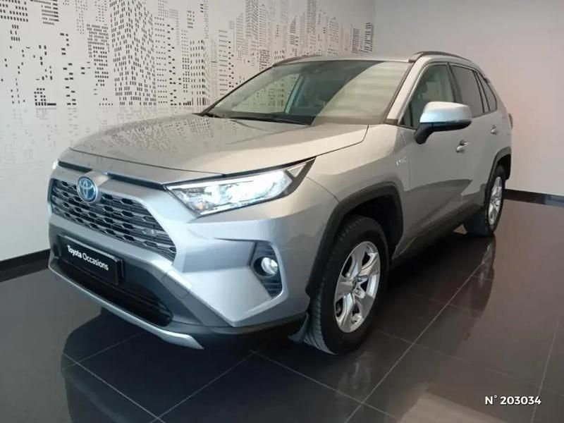 Gris Occasion 2022 Toyota RAV4 Hybrid SUV | 33 990 € (Prix juste) - Image 1/4