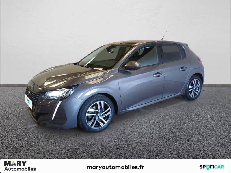 Gris Utilisé 2021 Peugeot 208 Allure Citadine | 14 990 € (Prix assez cher) - Image 1/4