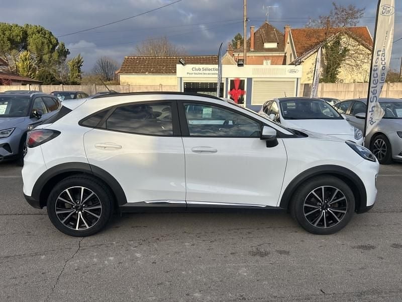 Occasion Ford Puma Titanium 125 ch (91 kW) 2020 Blanc glacier Coupé