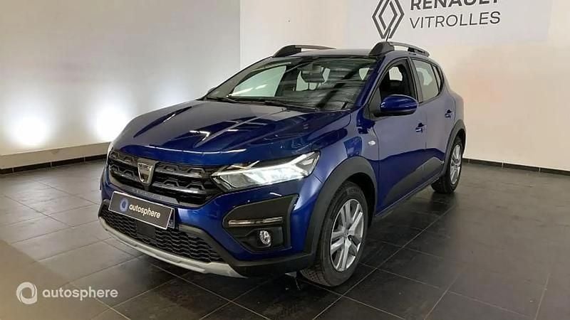 Bleu Utilisé 2022 Dacia Sandero Comfort Citadine | 13 899 € (Bon prix) - Image 1/4