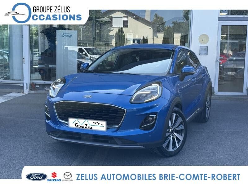 Bleu Utilisé 2021 Ford Puma Titanium X SUV | 14 690 € (Prix juste) - Image 1/4