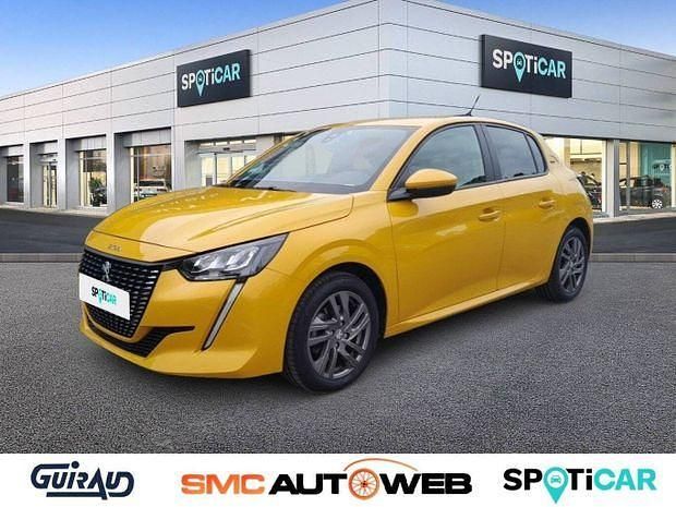 Jaune Utilisé 2021 Peugeot 208 Style Citadine | 12 970 € (Prix juste) - Image 1/4