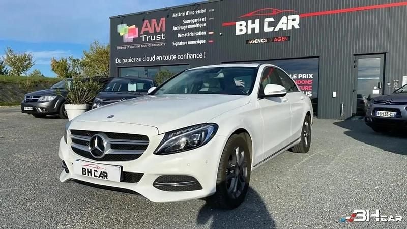 Blanc Utilisé 2015 Mercedes C250 Executive Berline | 19 690 € (Prix juste) - Image 1/4