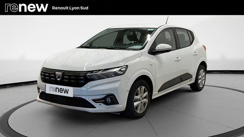 Blanc Occasion 2022 Dacia Sandero Comfort Citadine | 12 990 € (Prix juste) - Image 1/4