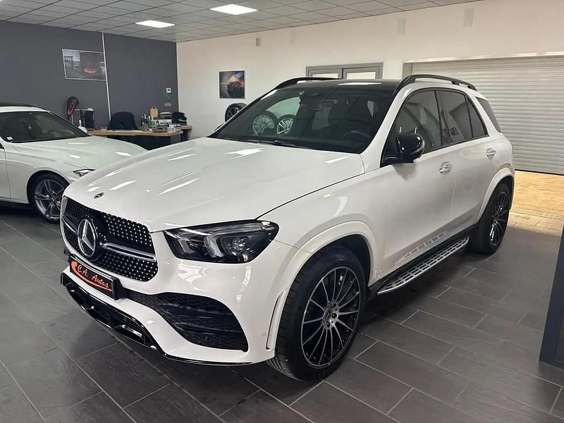 Blanc Utilisé 2022 Mercedes GLE350 AMG line SUV | 77 990 € (Prix juste) - Image 1/4