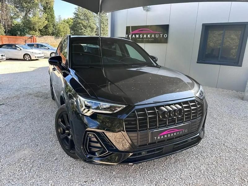Noir Utilisé 2021 Audi Q3 Sport SUV | 36 490 € (Prix cher) - Image 1/4