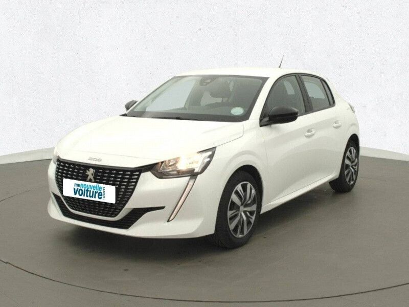Blanc Utilisé 2023 Peugeot 208 Active Citadine | 12 990 € (Prix juste) - Image 1/4