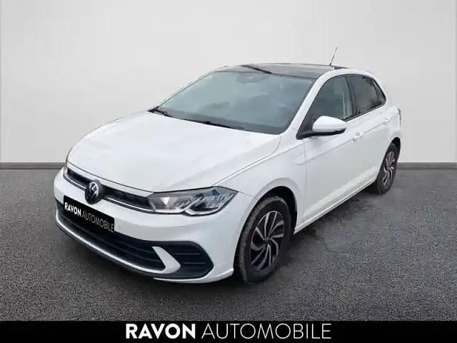 Pure white Occasion 2022 VW Polo S Berline | 16 490 € (Bon prix) - Image 1/4
