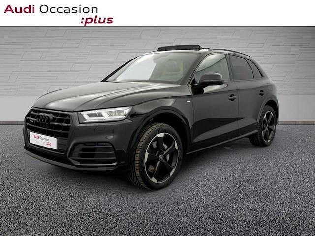 Noir mythic métallisé Utilisé 2020 Audi Q5 S-Line SUV | 34 900 € (Bon prix) - Image 1/4