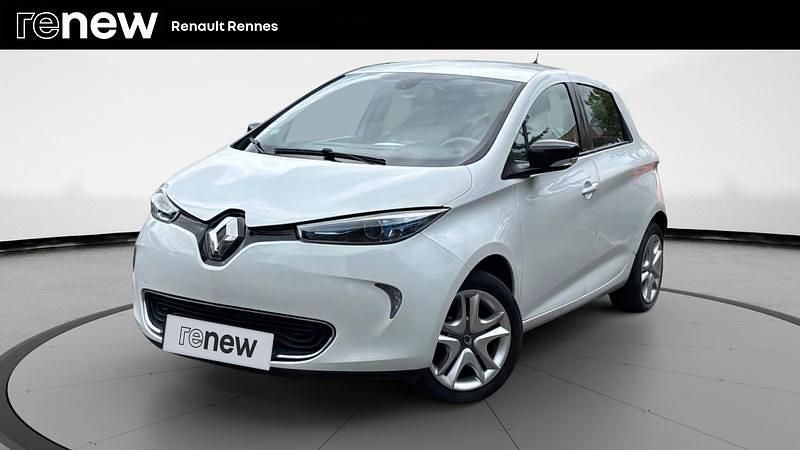 Blanc Occasion 2019 Renault Zoe Zen Citadine | 9 290 € (Prix assez cher) - Image 1/4