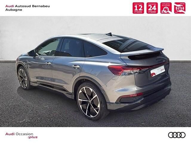 Occasion Audi Q4 Sportback e-tron S-Line 250 kW (340 ch) 2025 Gris typhon métallisé SUV