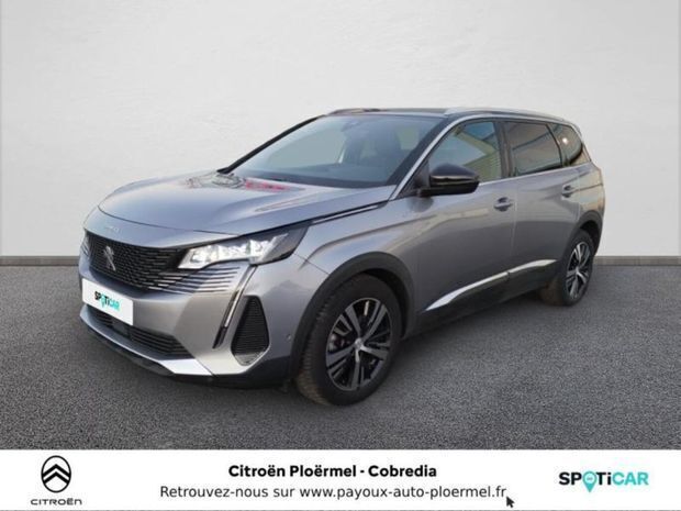 Gris Utilisé 2022 Peugeot 5008 GT Monospace | 26 490 € (Prix juste) - Image 1/4