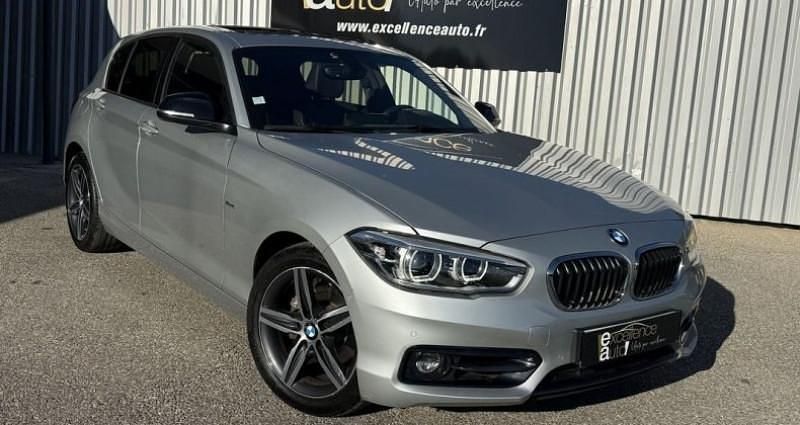 Gris Utilisé 2017 BMW 120 Sport Line Citadine | 16 990 € (Super prix) - Image 1/4