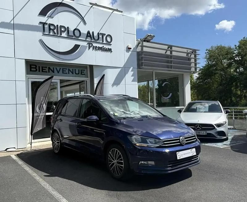 Bleu Utilisé 2015 VW Touran Monospace | 15 990 € (Prix cher) - Image 1/4
