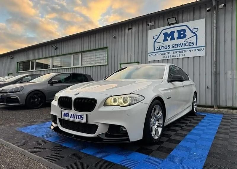 Blanc Occasion 2012 BMW 520 | 13 990 € (Prix juste) - Image 1/4