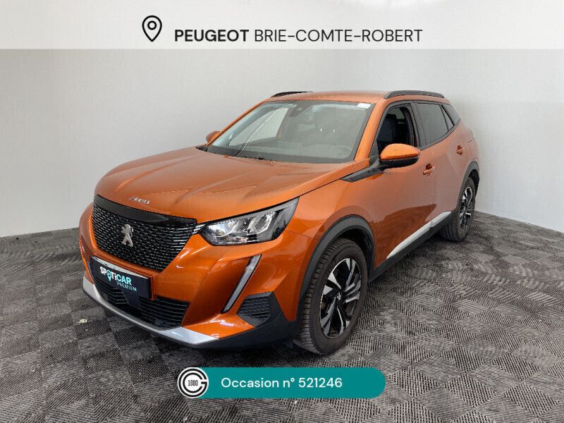 Orange Utilisé 2021 Peugeot 2008 Allure SUV | 14 880 € (Bon prix) - Image 1/4