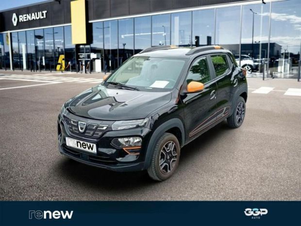 Noir Utilisé 2022 Dacia Spring Comfort Plus Citadine | 10 999 € (Prix juste) - Image 1/4