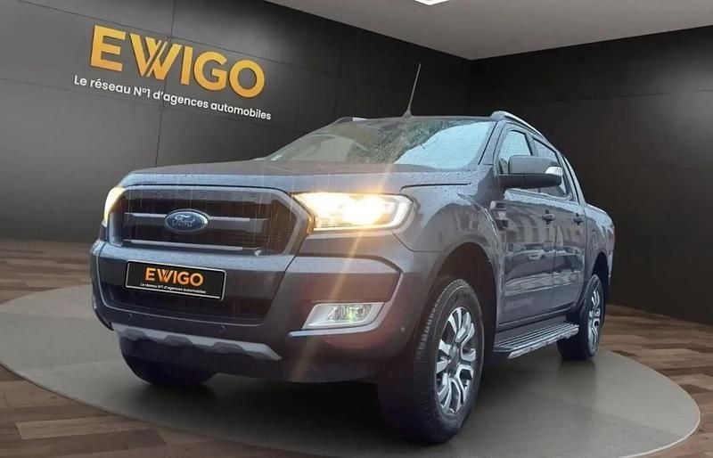 Gris Occasion 2018 Ford Ranger Wildtrack Pick-up | 28 240 € (Bon prix) - Image 1/4