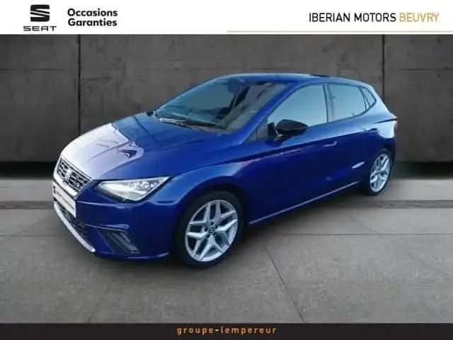 Bleu électrique Occasion 2020 Seat Ibiza FR Berline | 15 590 € (Prix juste) - Image 1/4