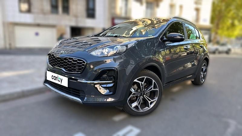 Gris Utilisé 2021 Kia Sportage GT-Line SUV | 16 890 € (Bon prix) - Image 1/4