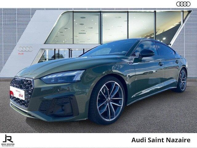Vert district métallisé Utilisé 2024 Audi A5 Sportback Competition Berline | 44 990 € (Prix juste) - Image 1/4