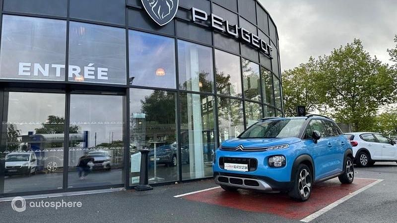 Bleu Utilisé 2020 Citroën C3 Aircross PureTech SUV | 12 490 € (Prix juste) - Image 1/4