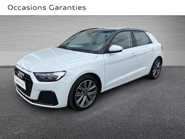 Blanc glacier métallisé Utilisé 2021 Audi A1 Sportback Advanced Plus Citadine | 22 490 € (Prix juste) - Image 1/3