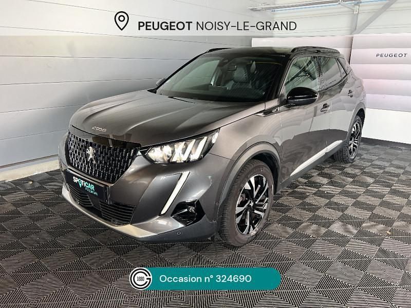 Gris Utilisé 2021 Peugeot 2008 GT SUV | 15 950 € (Prix juste) - Image 1/4
