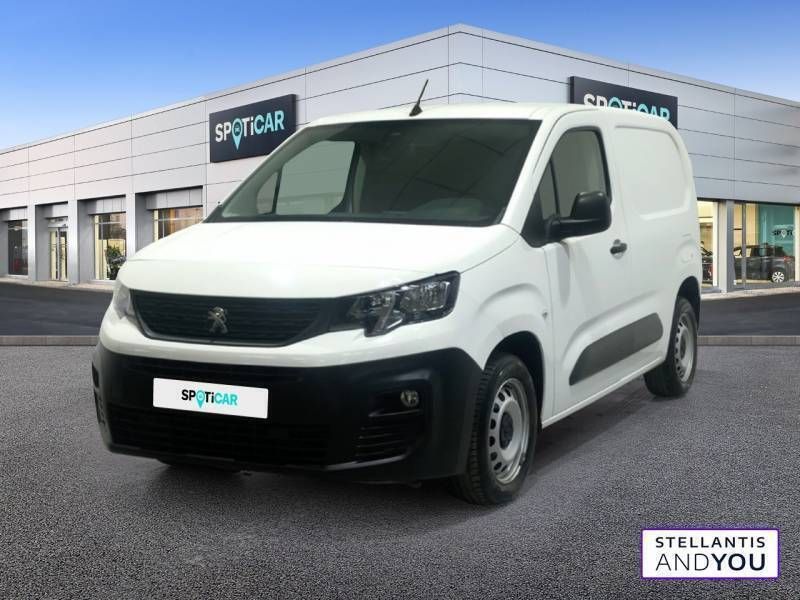 Blanc Utilisé 2020 Peugeot Partner Premium Monospace | 12 790 € (Prix juste) - Image 1/3
