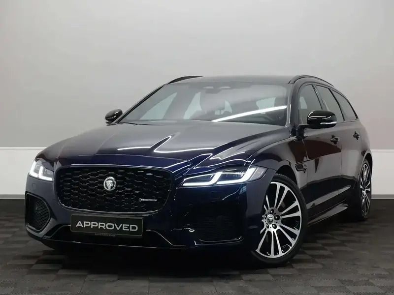 Bleu Utilisé 2023 Jaguar XF Sportbrake R-Dynamic Break | 49 733 € - Image 1/4