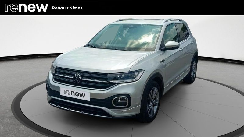 Gris Utilisé 2024 VW T-Cross R-line SUV | 25 499 € (Prix juste) - Image 1/4