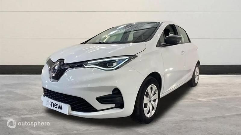 Blanc Utilisé 2020 Renault Zoe Life Citadine | 9 299 € (Super prix) - Image 1/4