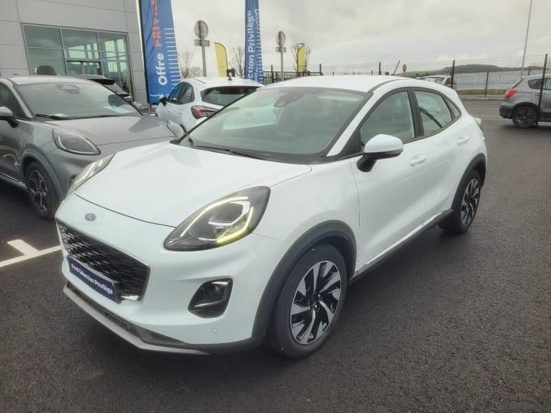 Blanc glacier Occasion 2023 Ford Puma Titanium Coupé | 18 799 € (Bon prix) - Image 1/4